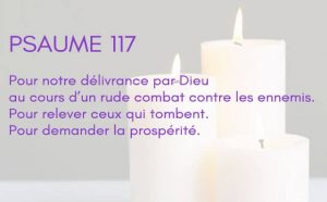 Interprétation du psaume 117 de la bible