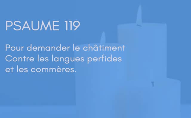 Interprétation du psaume 119 de la bible