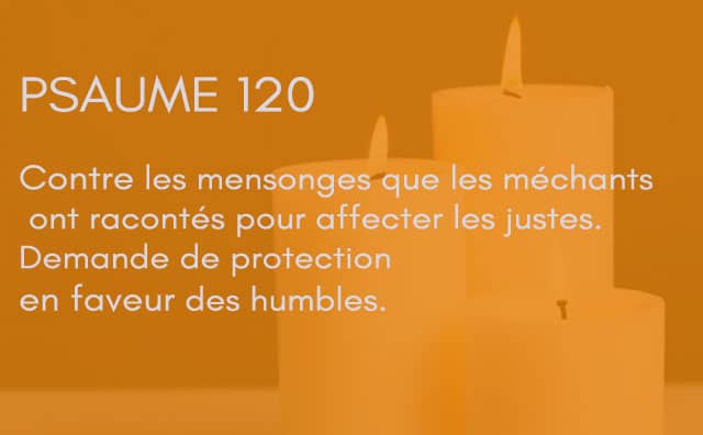 Interprétation du psaume 120 de la bible