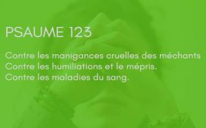 Interprétation du psaume 123 de la bible