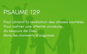 Interprétation du psaume 129 de la bible