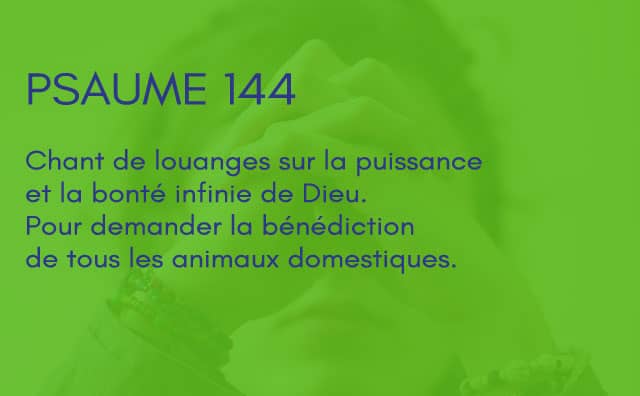 Interprétation du psaume 144 de la bible