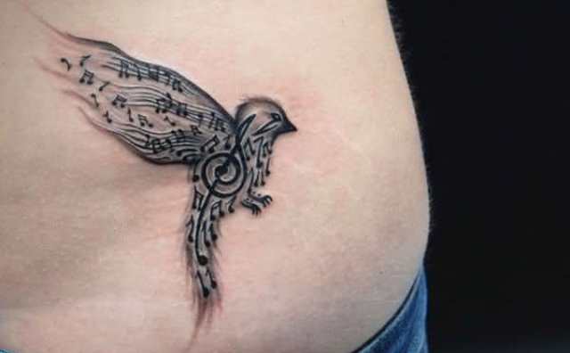 Symbolisme du tatouage d'alouette : 