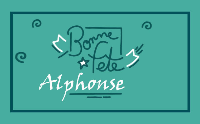 01 Août : Bonne fête Alphonse