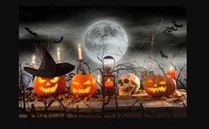 Les symboles d'Halloween sont largement utilisés dans la décoration des soirées à thème.