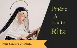 Sainte Rita et sa prière pour devenir maman :