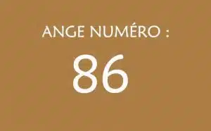 86 - Numéro angélique et message des anges :