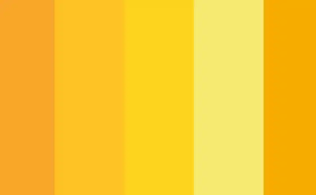 La couleur jaune symbolise le bonheur la chaleur et la positivité .