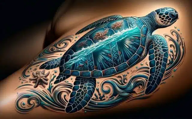 Rêver d'un tatouage de tortue : quelles interprétations, symbolisme et significations ?