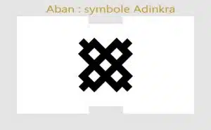 Aban : symbole Adinkra et sa signification