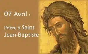07 Avril : Prière spéciale à Saint Jean-Baptiste de la Salle