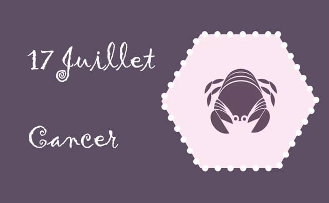 Caractère du signe cancer né le 17 juillet