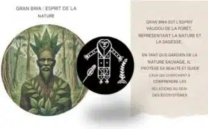 GRAN BWA EST L'ESPRIT VAUDOU DE LA FORÊT, REPRÉSENTANT LA NATURE ET LA SAGESSE