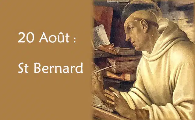 20 Août : Saint Bernard